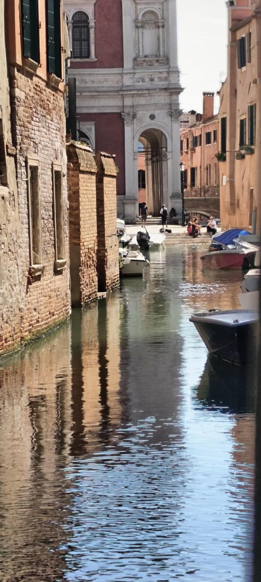 Ca'Dei Nonni Canal View Venedig Exteriör bild